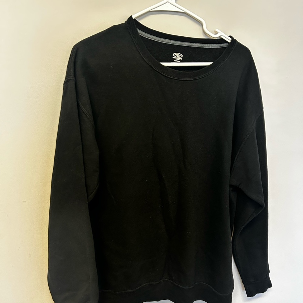 Athletic Works Black Crewneck Sweater